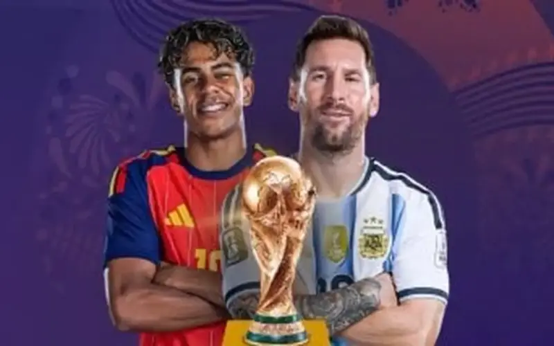 قناة مفتوحة تذيع مواجهة إسبانيا والأرجنتين المرتقبة في مونديال 2026 عبر قمر نايل سات